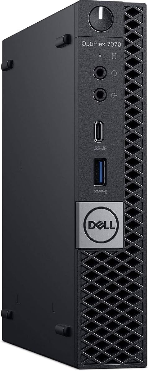Dell OptiPlex 7070 Mini Desktop PC, Intel Core i5-9500, 16GB RAM, 256GB SSD, WiFi, Bluetooth, No Keyboard & Mouse, Windows 11 Pro (Renewed)