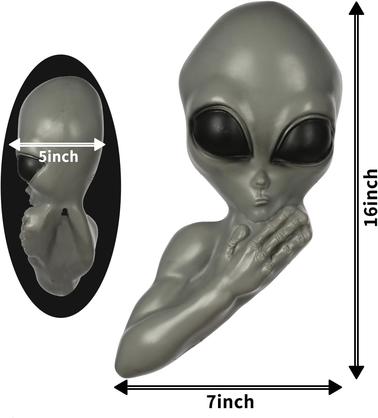 Alien Tree Peeker Outdoor Decoration - Image 3