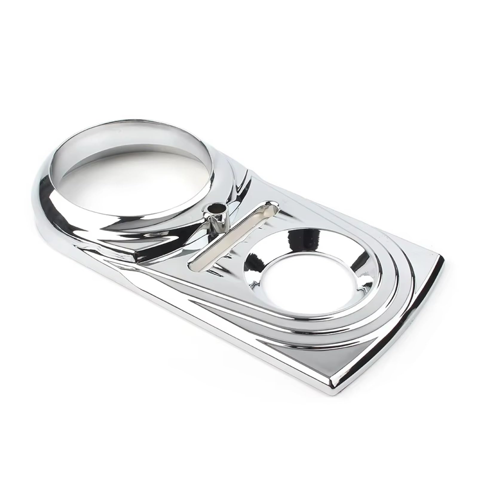 Couvercle d'insertion pour tableau de bord Softail FLSTF, insert de compteur finition miroir - 5