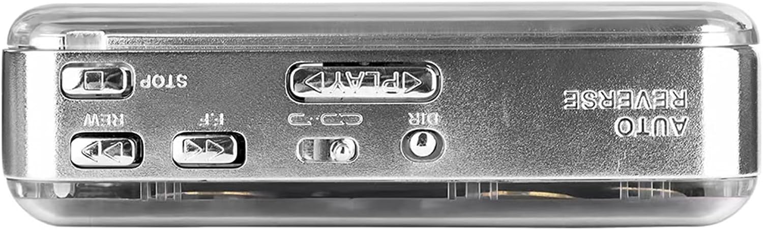 Portable Clear Stereo Auto Reverse Cassettes Player Convert Tape to MP3 USB Converter Wheel Movement Loudspeaker Accessories USB Cassettes Deck