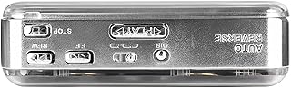FANSHINUO Clear Tape Deck MP3 File Converter USB Drive Playback Portable Stereo Sound Device Loudspeaker Accessories USB Cassette Deck