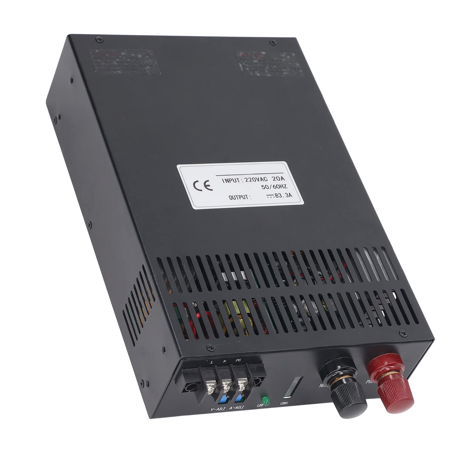 Zasilacz, ochrona przeciwprzepięciowa 220 V 2500 W regulowany zasilacz impulsowy szybkie rozpraszanie ciepła szerokie zastosowanie do przemysłowych urządzeń sterujących (60 V)