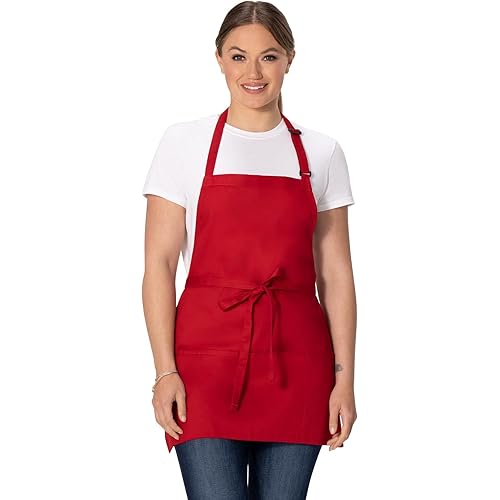 Chef Works Unisex Three Pocket Apron