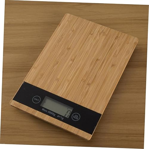 Miniatura 5 de Báscula digital de cocina para medición precisa de alimentos, pantalla LCD ligera y fácil de leer para cocinar, hornear y preparar comidas,