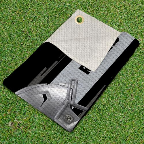 Northwest NFL Las Vegas Raiders Golf Towel – Official Licensed Microfiber Waffle Fabric, Absorbent 16x25 in Club Cleaning Accessory, Impact Design by Northwest - Image 3