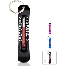 Sun Company Brrr-ometer - Snowsport Zipperpull Thermometer | Skiing & Snowboarding Thermometer for Jacket, Parka, or Pack