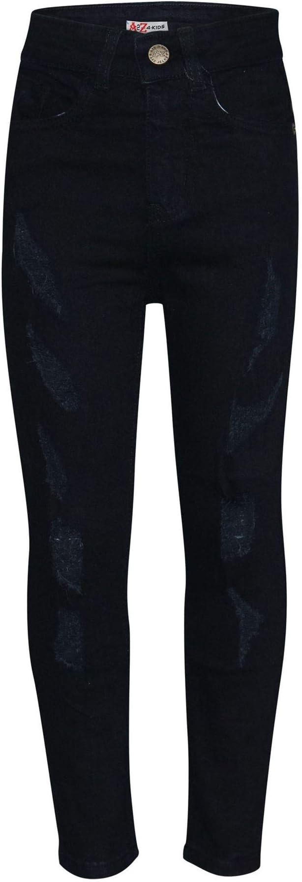 Boys Stretchy Jeans Kids Ripped Denim Comfort Skinny Pants Fashion Trousers Age 5 6 7 8 9 10 11 12 13 Years
