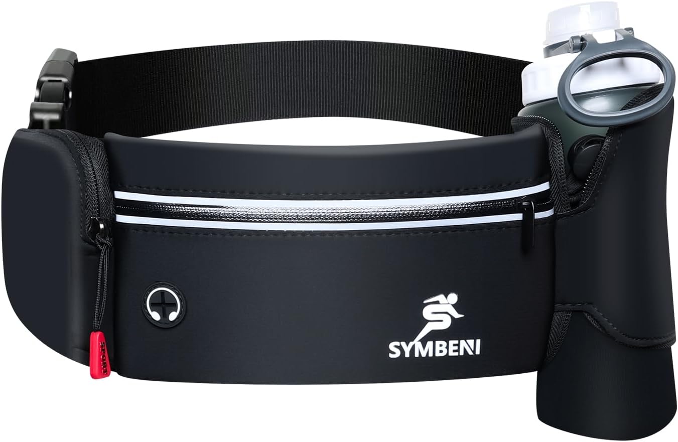 SYMBENI Fanny Pack for Men, Running Fanny Pack with Water