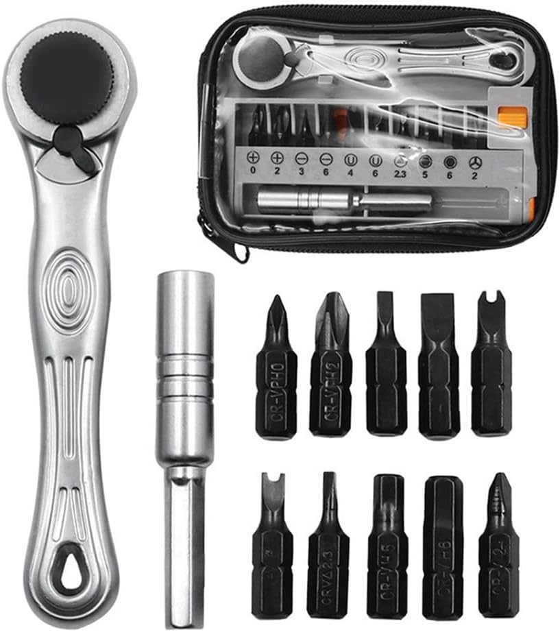 Omninmo 12pc 1 4 Mini Chiave A Cricchetto Pocket Set Di Cacciaviti A omninmo-12pc-1-4-mini-chiave-a-cricchetto-pocket-set-di-cacciaviti-a