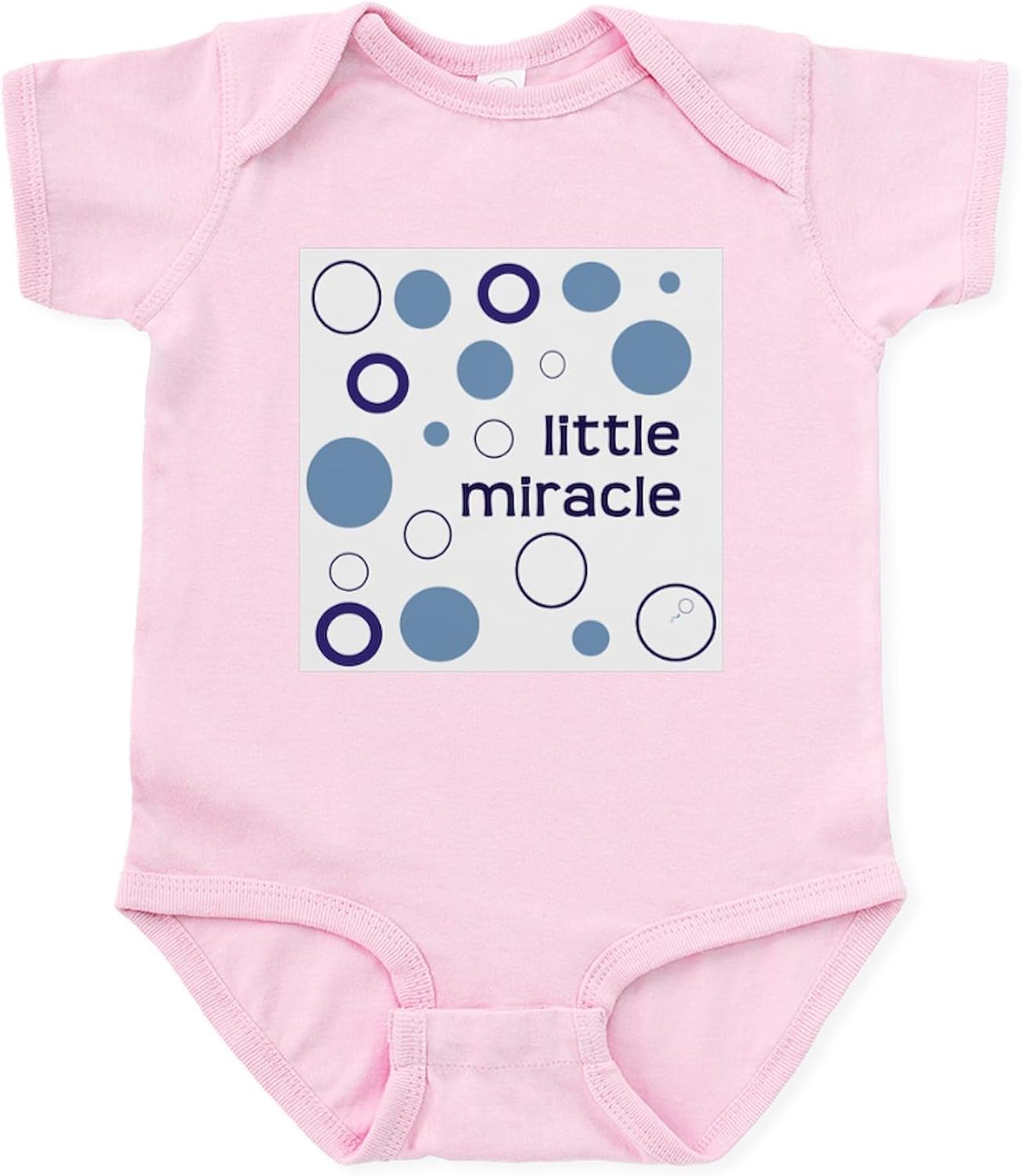 CafePress Little Miracle Infant Creeper Cute Infant Bodysuit Baby Romper