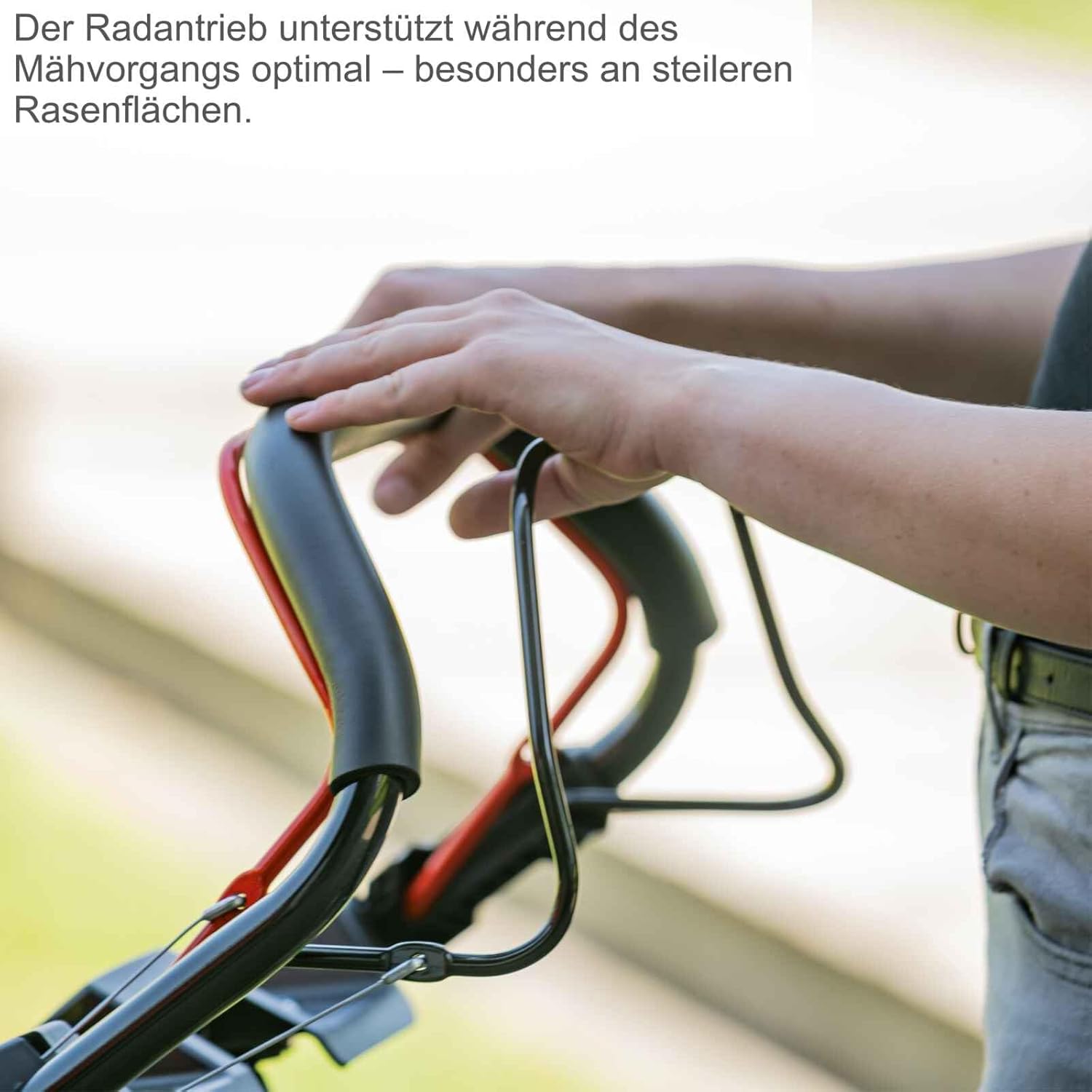 การทำงานของระบบขับเคลื่อนล้อเครื่องตัดหญ้า