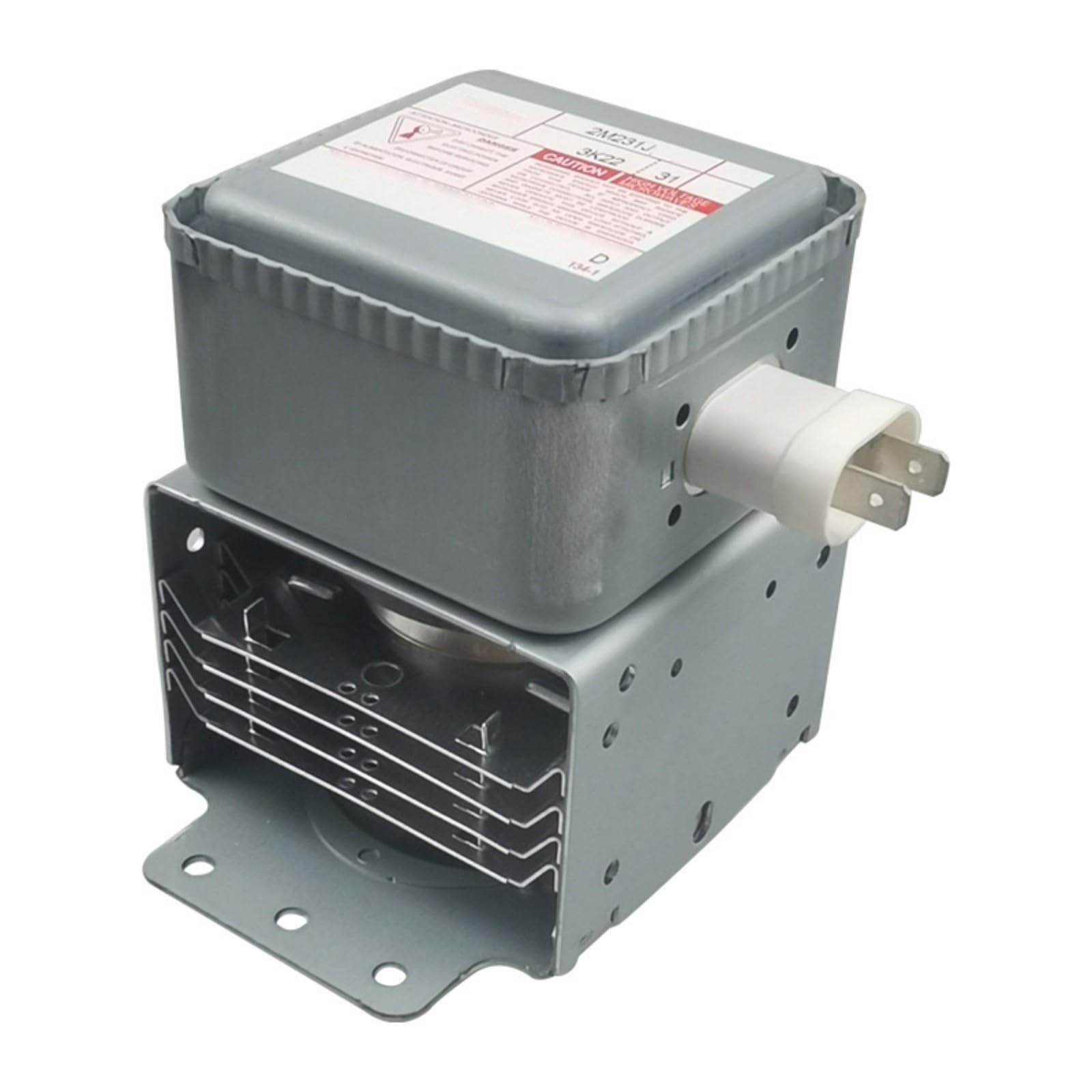 Msioytog 520W Microwave Magnetron with Air Cooling Microwave Generator Magnetron Tube Replacement Part High Frequency Stability