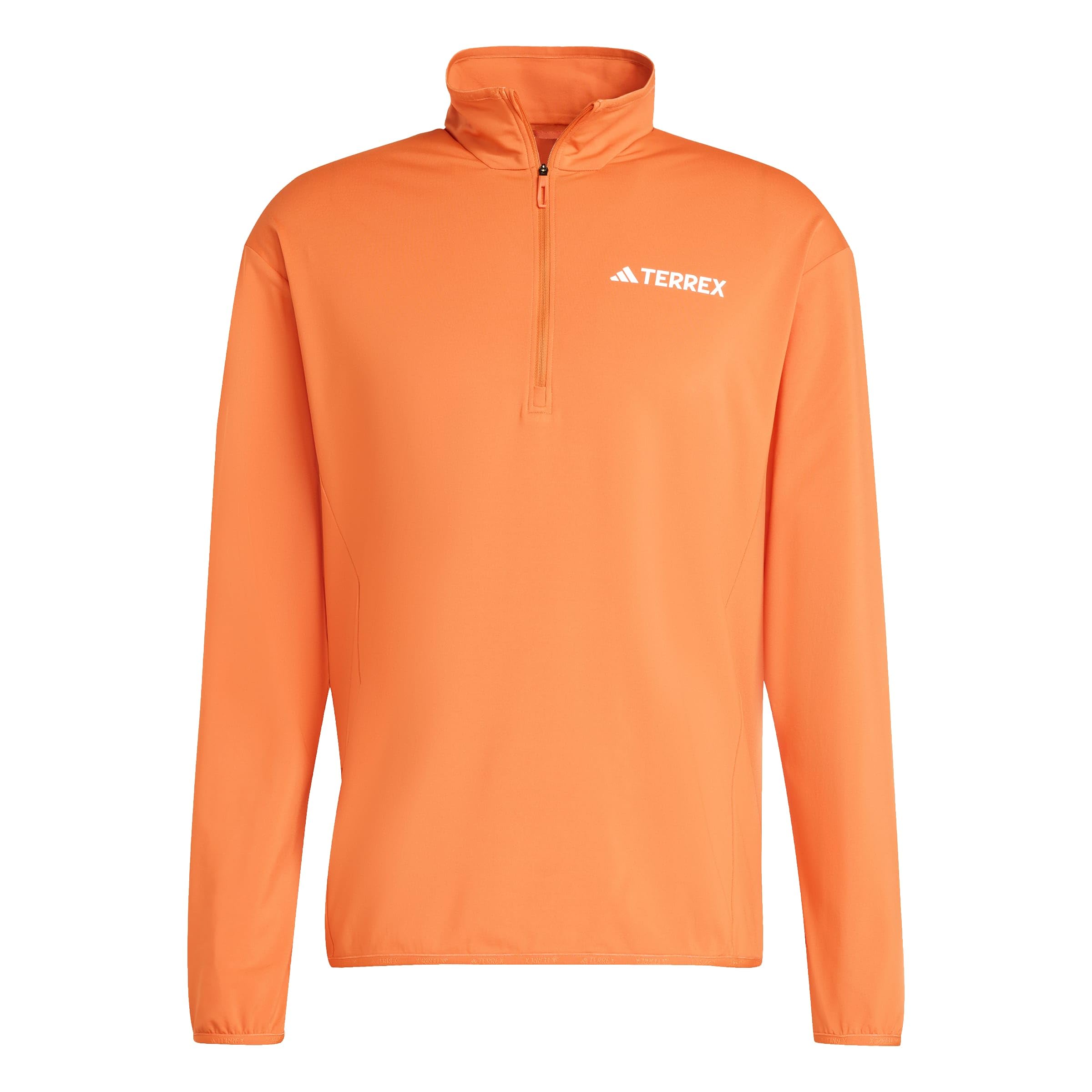 mens Terrex Multi Climawarm Half-zip Tech Fleece Hiking Sweatshirt