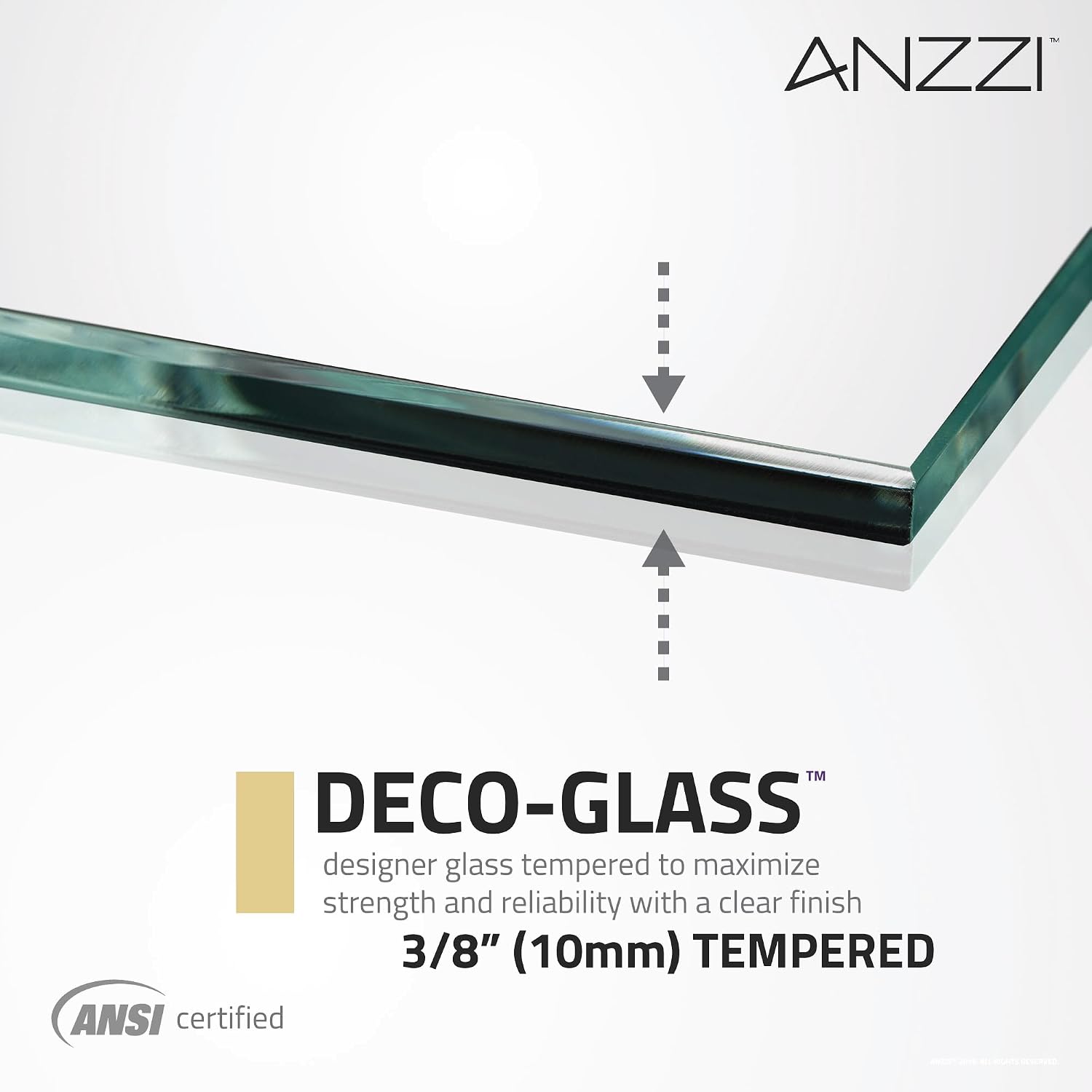 ANZZI 72" x 30" Frameless Shower Door in Matte Black,Water Repellent Glass Shower Door with Seal Strip Parts and Handle, 3/8 Glass Hinged Shower Door with Handle (SD-AZ09-02MB)