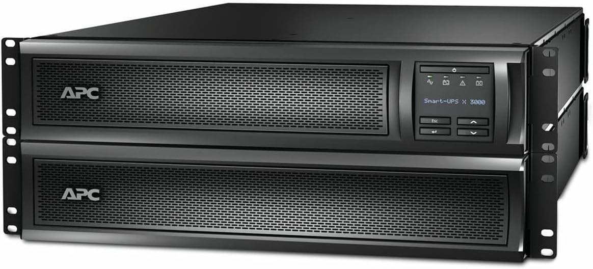 APC SMX3000RMHV2U External UPS, Black