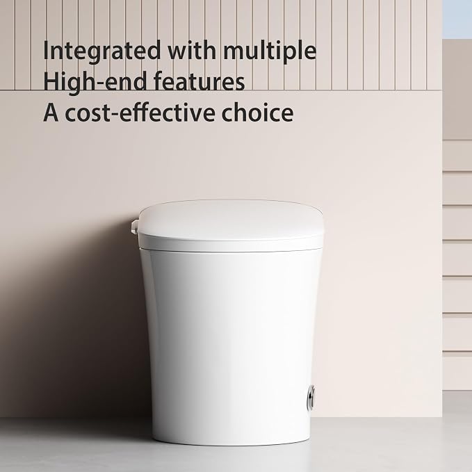 Inodoro Inteligente Moderno con Bidé y Control Automático miniatura 3