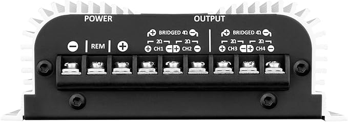 Amplificador de Audio para Auto Taramps TS 400x4 400W RMS 4 Canales miniatura 7