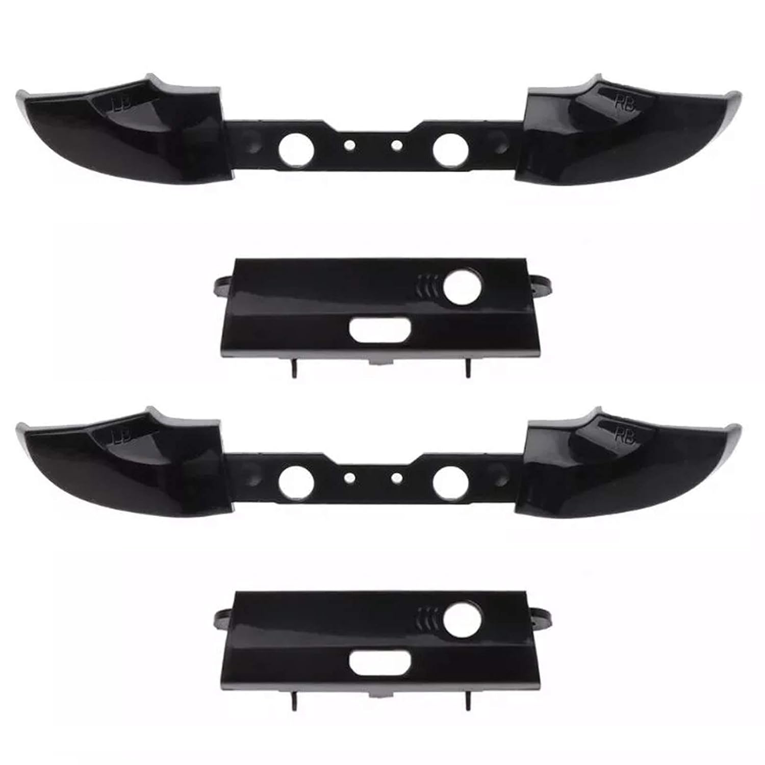 Onyehn LB RB Bumpers Triggers Buttons&Middle Piece Replacement Part for Xbox One Slim Contoller 1708