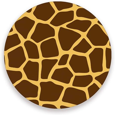 Amazon コースター 珪藻土 動物柄 キリン柄 おしゃれ 吸水 おしゃれ エコ素材 茶パッド 断熱パッド コップ敷き ドリンク コーヒー 茶托 滑り止め 吸水 速乾 １枚セット 丸型 円型 木製 コルク コースター オンライン通販