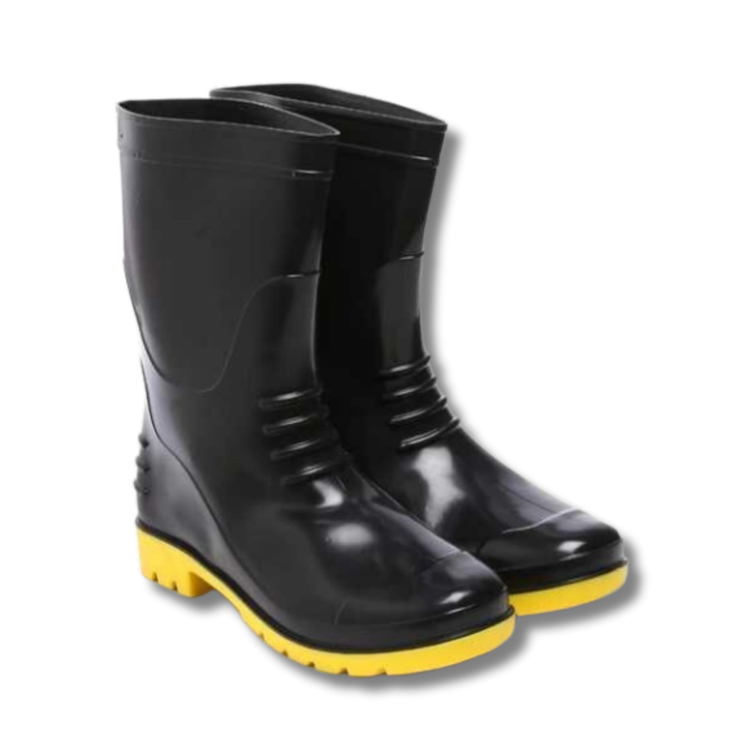 Efficacy Rainy Bahubali Yellow Sole Size – 6 Gumboot Waterproof 11.5 Inch Height Safety Gumboot Without Steel Toe Lightweight Anti Slip for Industrial Use (B0D9SDHT56) Amazon Price History, Amazon Price Tracker