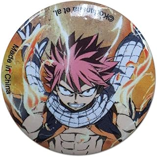 Fairy Tail- Natsu Button