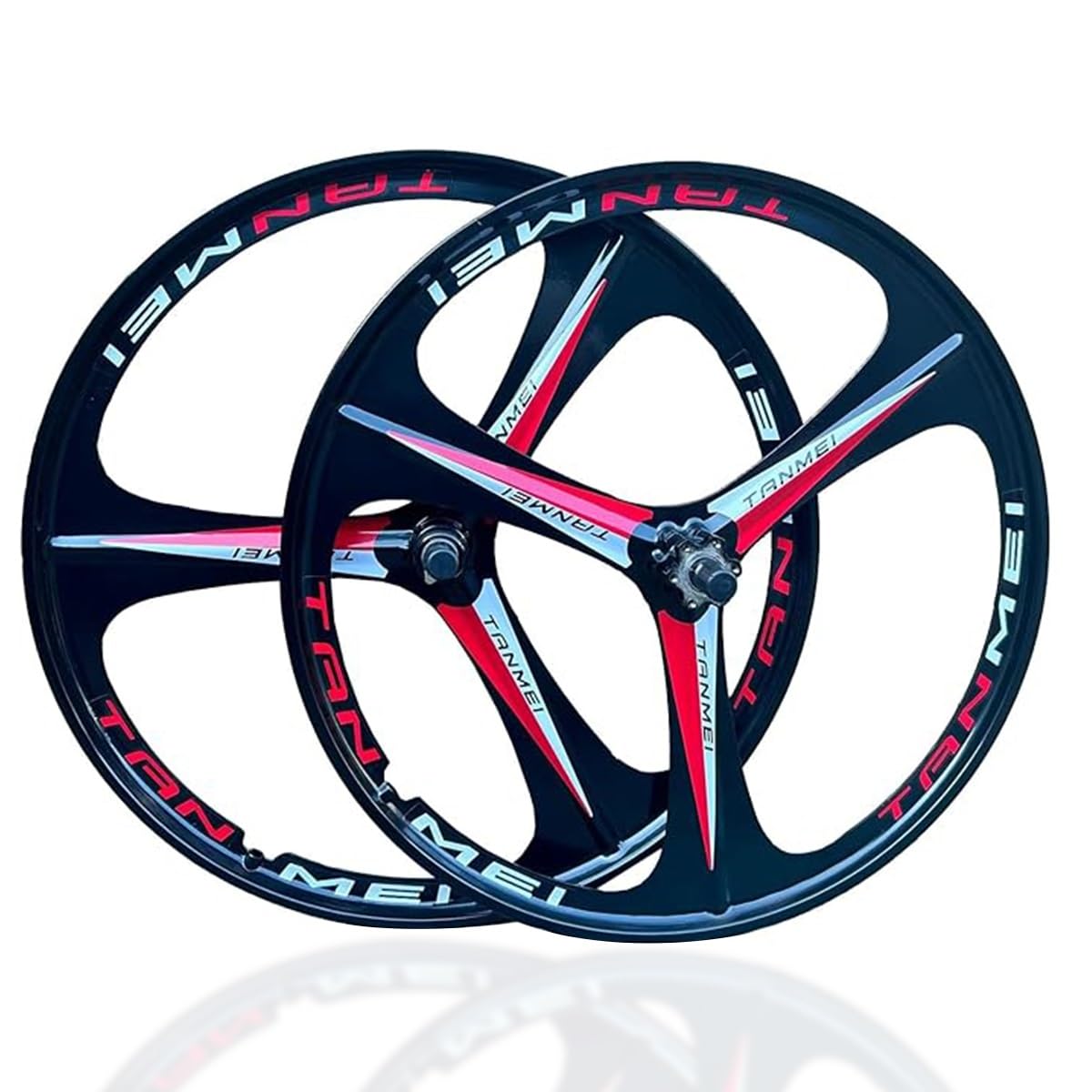 Roue VTT en magnésium 20'' pour remplacer une roue arrière voilée à frein à disque