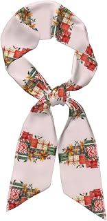 Piles Of Presents Soft Scarf Autumn And Winter Fashion Shawl With Scarf Women'S Scarf Lightweight Fashion Neck Silk Satin Head Scarf