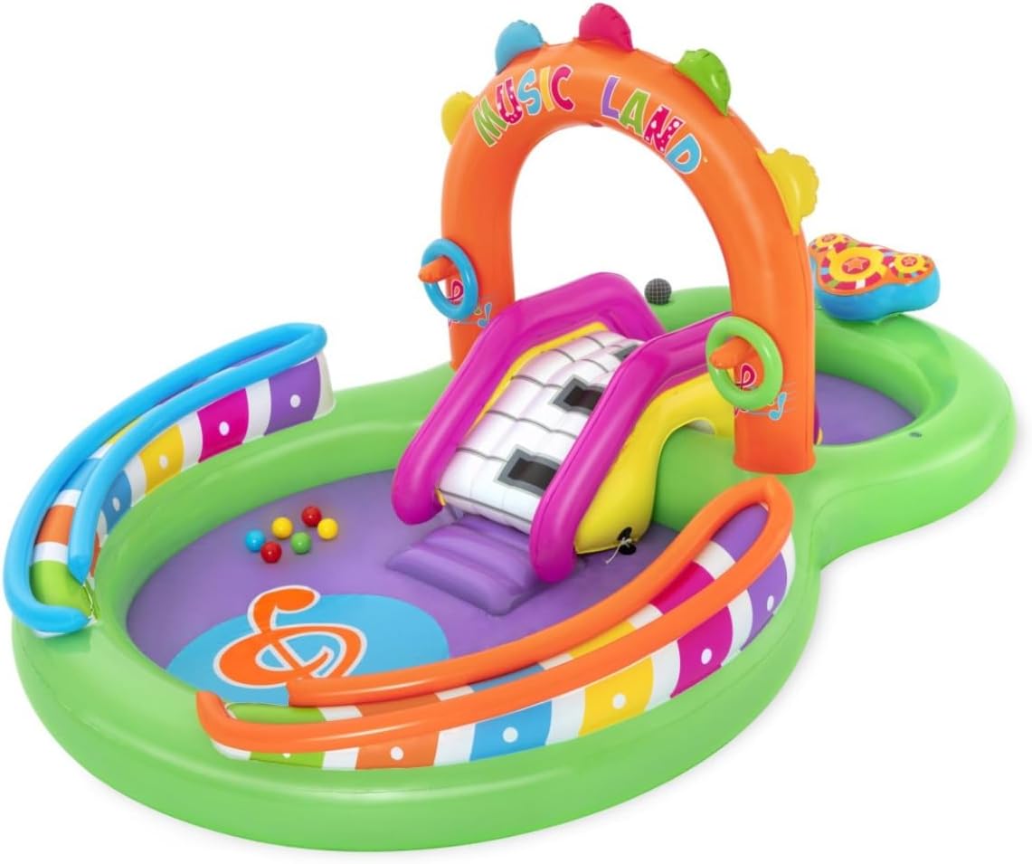 Bestway® 9'8" x 6'3" x 54"/2.95m x 1.90m x 1.37m Sing 'n Splash Play Center