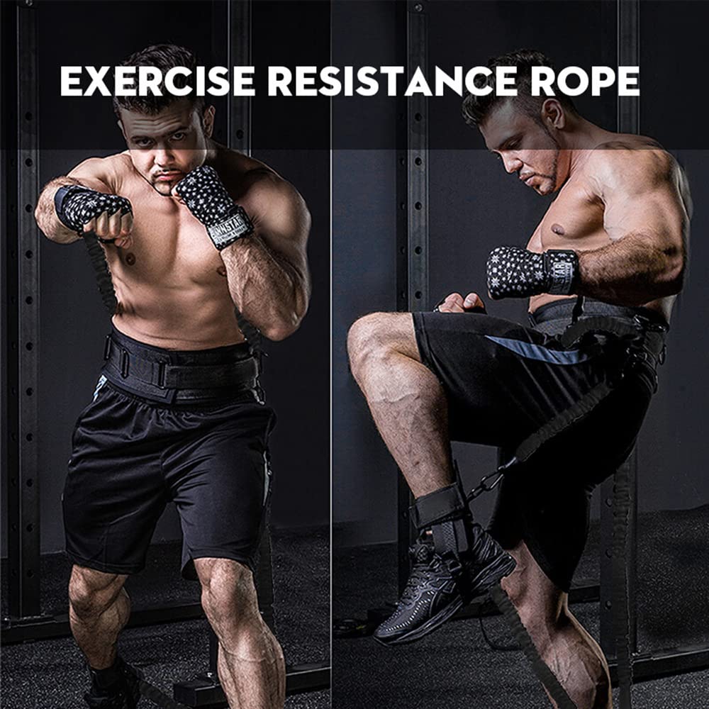 Widerstandsbänder Home Gym Stretching Strap Bounce Elastisches Seil Boxen Explosive Trainingsgeräte Professionelles Widerstandsband