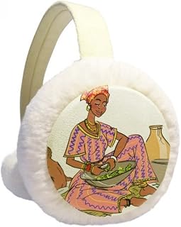 Black Women — Protetor de orelhas para inverno aborígene africano para crianças