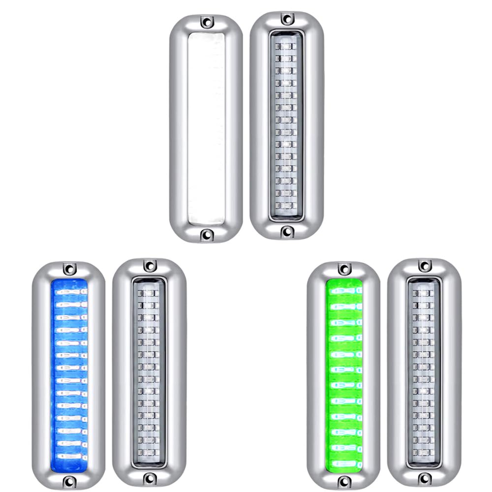 Baceyong Luz subacuática LED 42 para yates – Iluminación de navegación Poppa para barcos