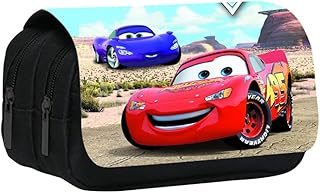 Pencil Cases, Car Large Capacity Pencil Case, Pencil Case for Girls Pencil Cases Boys, Double Zip Canvas Pencil Case, Large Capacity Stationery Pouch Pens Case Pencil Case Girls Teenagers for School