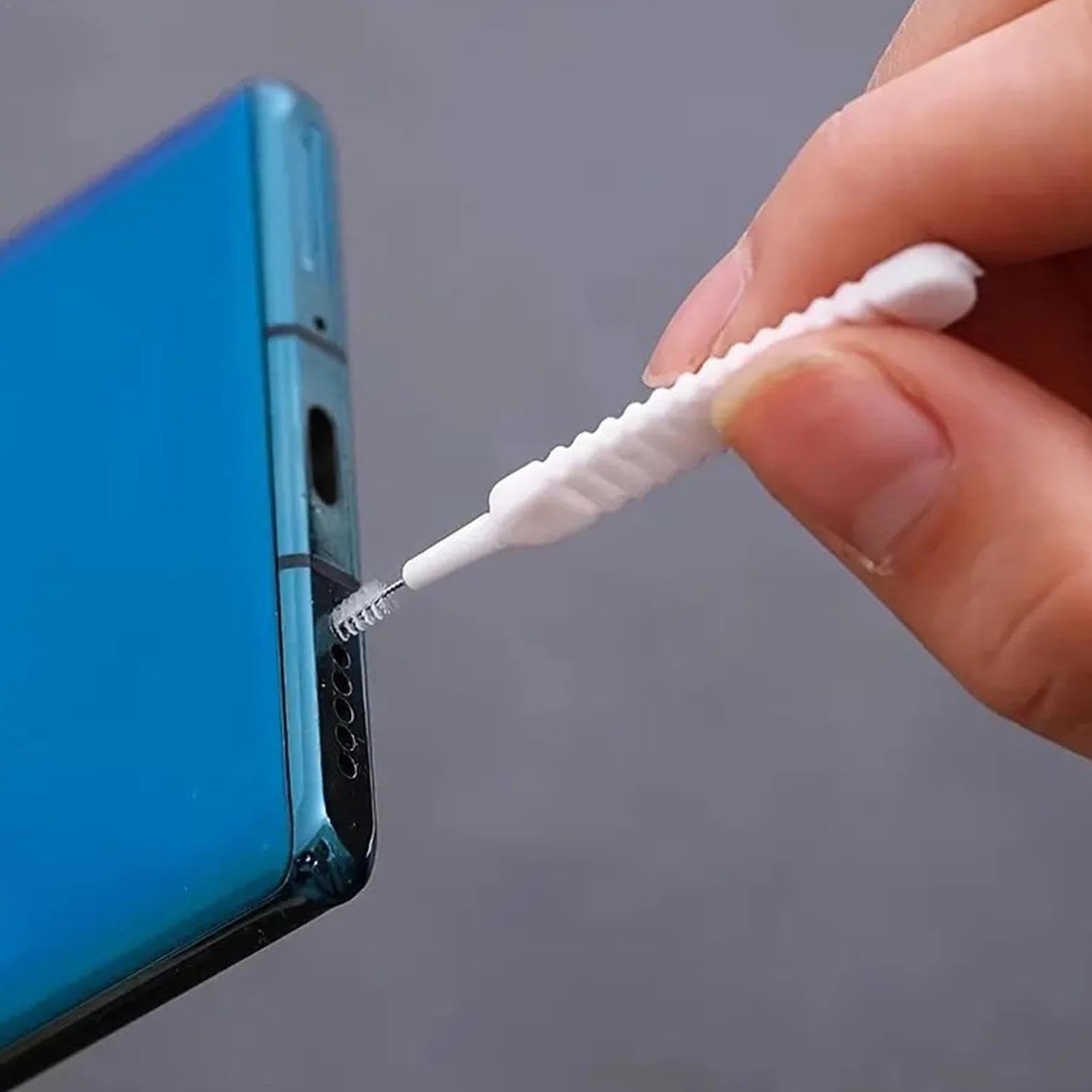 OUDQFCJ Kit per la Pulizia del Telefono Cellulare 10 Pezzi Kit spazzole per Pulizia Porta