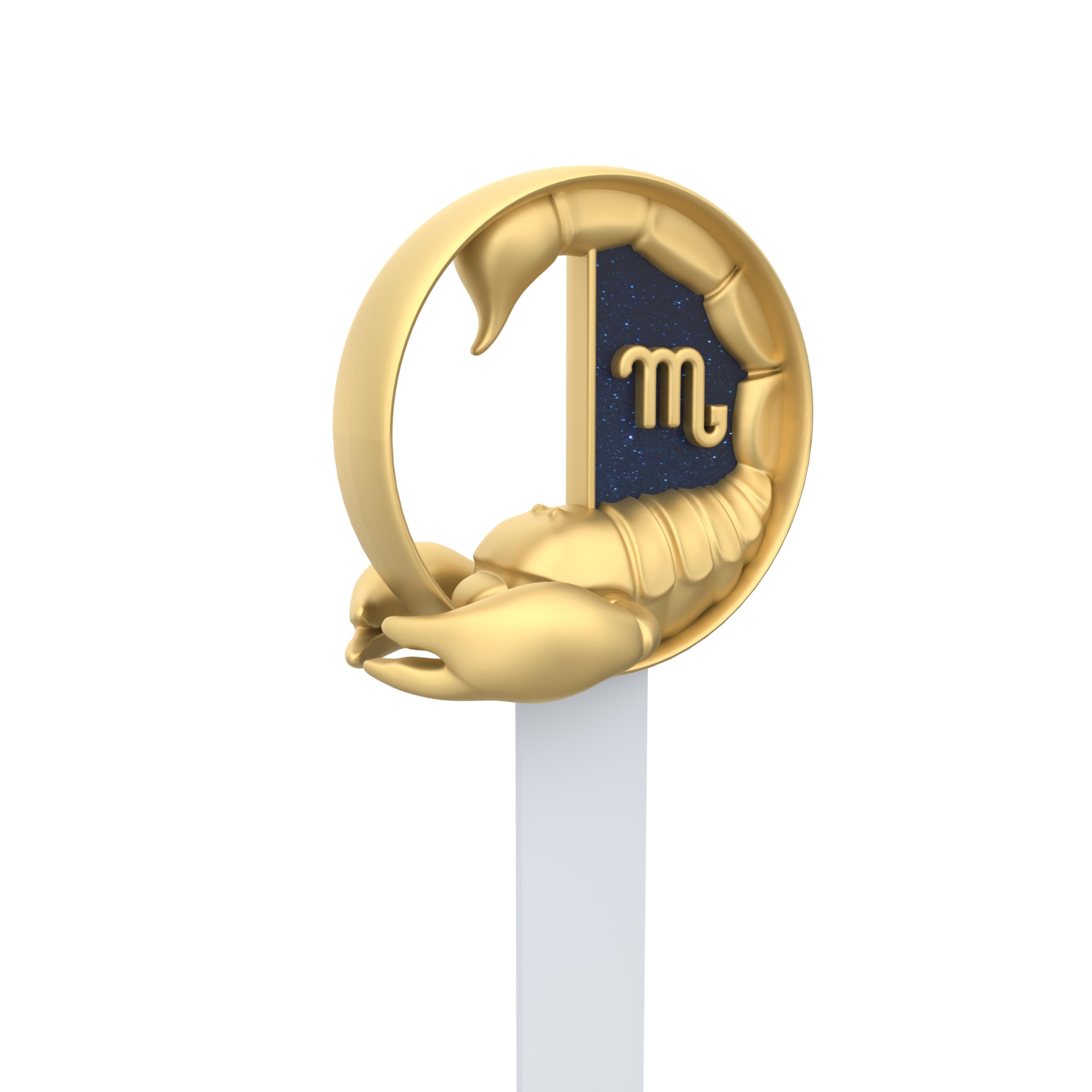 METALMORPHOSE – Scorpio Zodiac Sign Bookmark – Scorpio Astrological Sign – Gift for Men, Women and Children