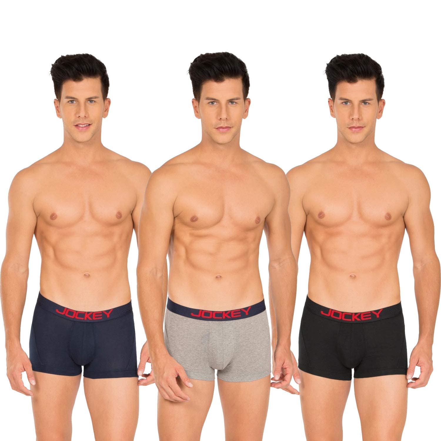 jockey Men's Cotton Trunks (Pack Of 3)-picture-19
