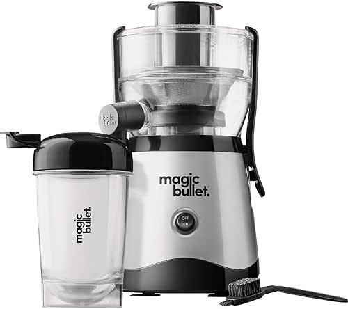 Magic Bullet Mini Juicer with Cup, Black and Silver
