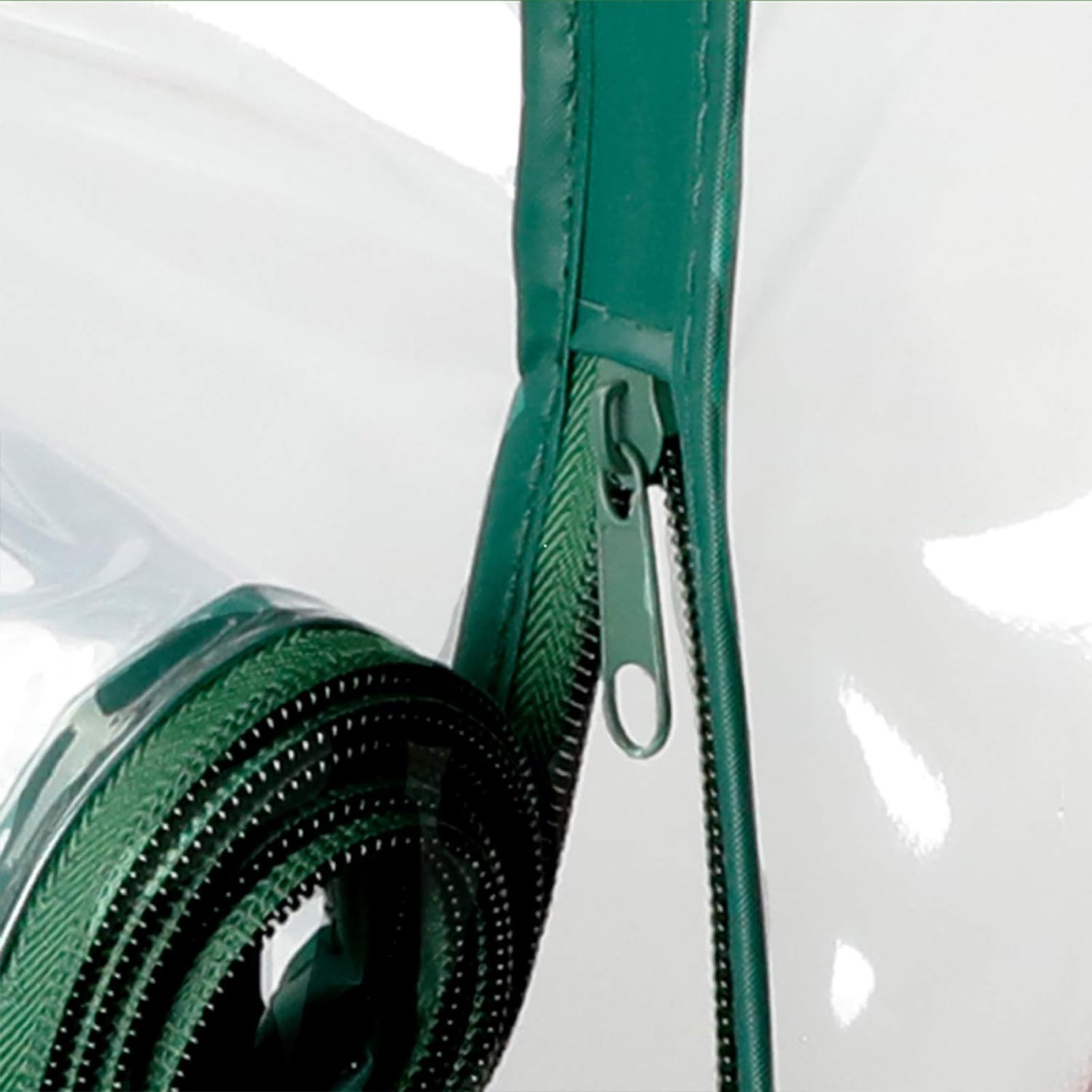 Lona para invernadero inodora, 143 x 143 x 195 cm, de PE impermeable de repuesto con puerta, aislamiento térmico, invernaderos transparentes verdes y claros resistentes a la lluvia