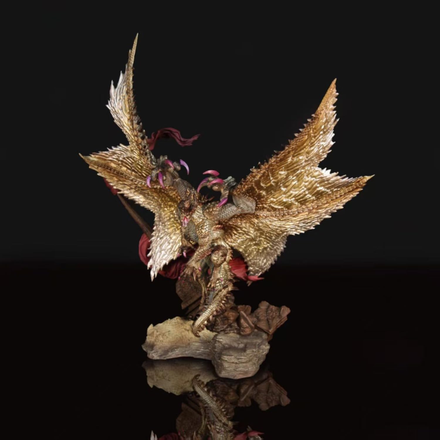 Monster Hunter Figur 38CM Shagaru Magala Charakter Figuren Anime Figur PVC Statue Sammlermodell Statue