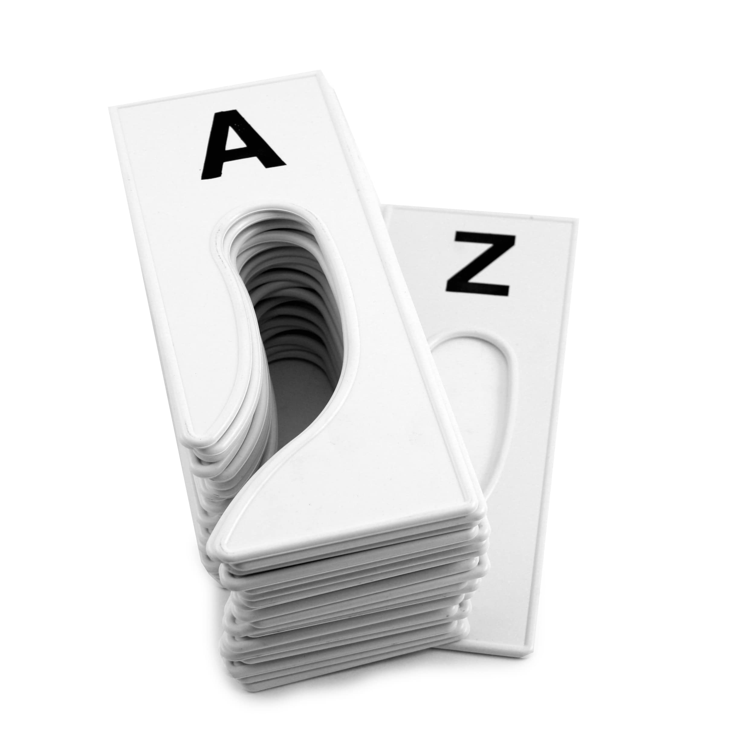 Newhouse Specialty Juego de separadores rectangulares de la A a la Z para organizar prendas