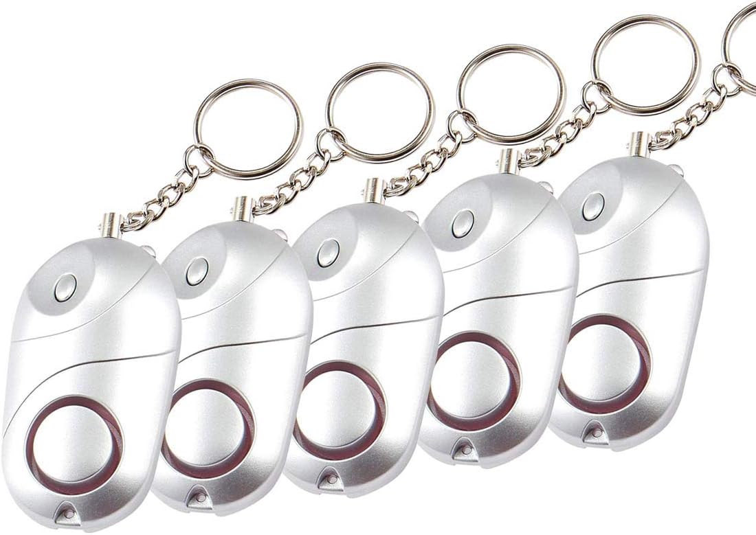 HUMUTU Safe Sound Personal Alarm, 130db Siren Song Alarm Keychain for Women, Personal Alarm for Women, Kids, Girls, Elderly, Students, Gold