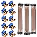 Produktbild 10 stuks SG90 Micro Servo motor 9G Servo met 120 stuks meerkleurige Dupont draad 40pin stekker op bus, Breadboard Jumper draden voor Arduino RC Robot Smart Car