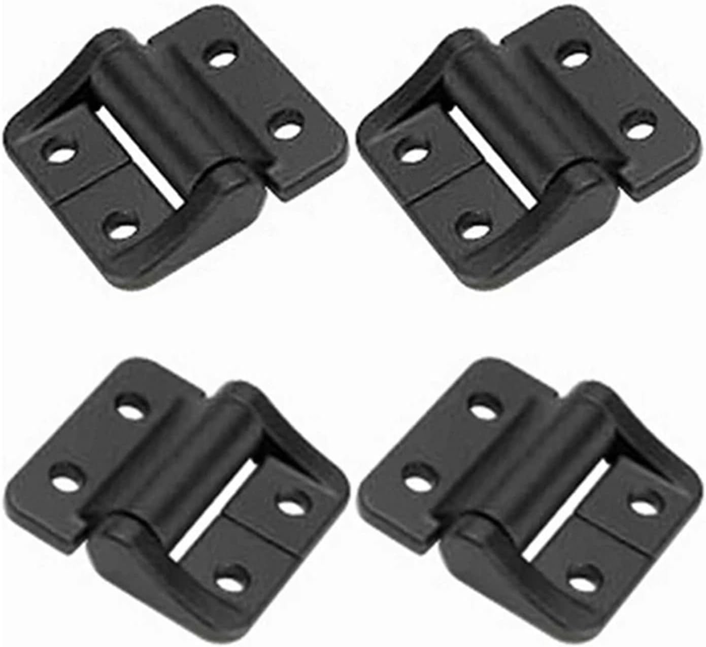 Black Zinc-Alloy Damping Door Hinge, Can Stop and Close At Will and Position At Will Hinge 1Pcs(2.3NM)