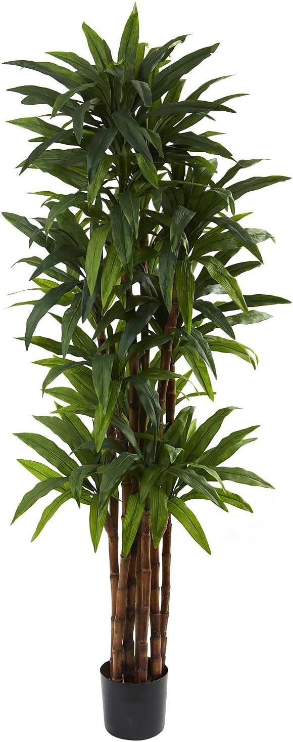 Nearly Natural 5403 Dracaena Tree, 6.5-Feet, Green,84" x 8" x 8"