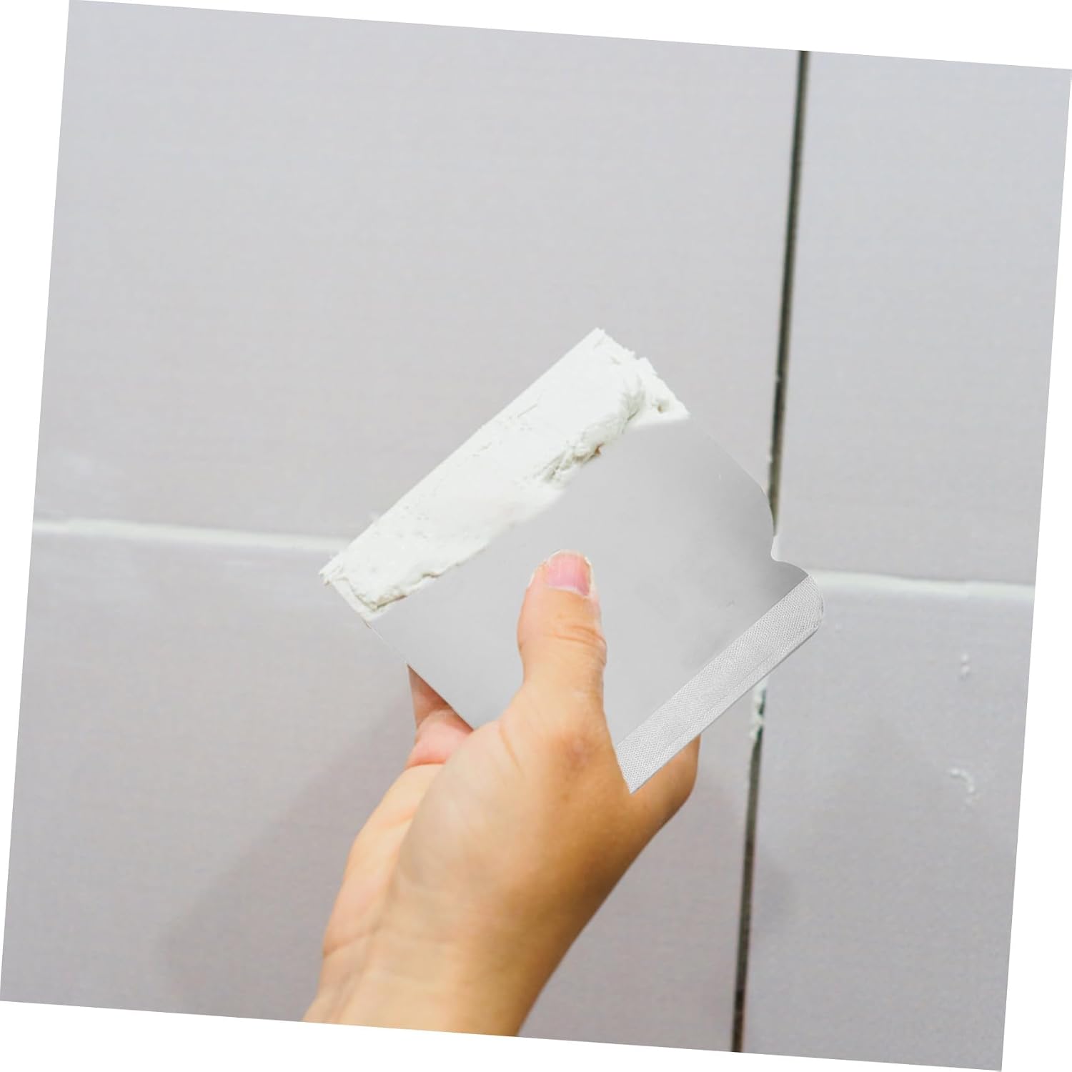 Zerodeko 4pcs Stainless Steel Putty Knife Set Spackle Scraper Tool Wall Spreading Knife for Drywall Repair and Plaster Scraping
