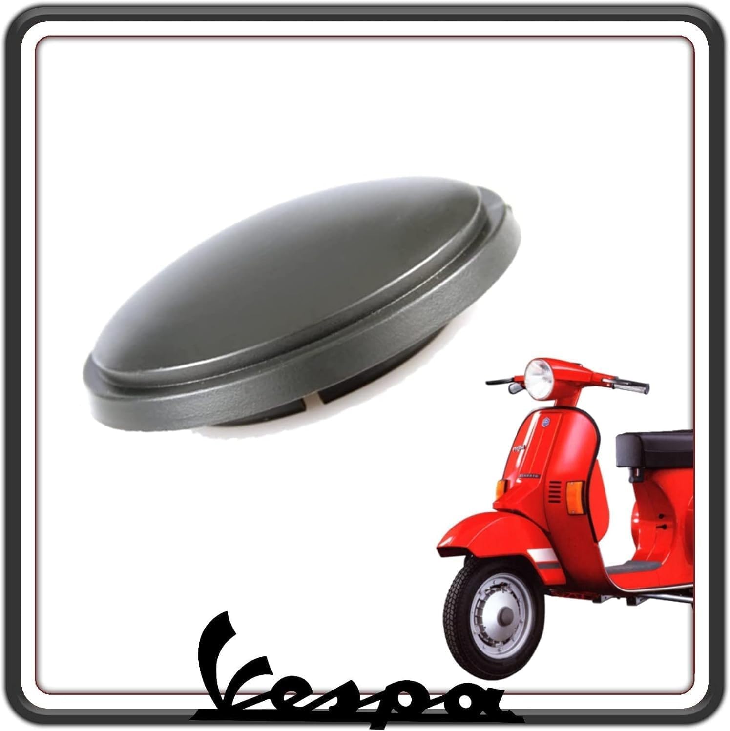 Tamburo Freno Ruota Posteriore Per Vespa PK 50 S, XL, N, RUSH, HP, FL - Compatibilità Garantita
