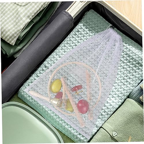 10pcs Reusable Polyester Mesh Drawstring Bags for Vegetable Fruit Storage Multipurpose Travel Pouches for Clothes Sports Equipment Washable Organizer Sacks3