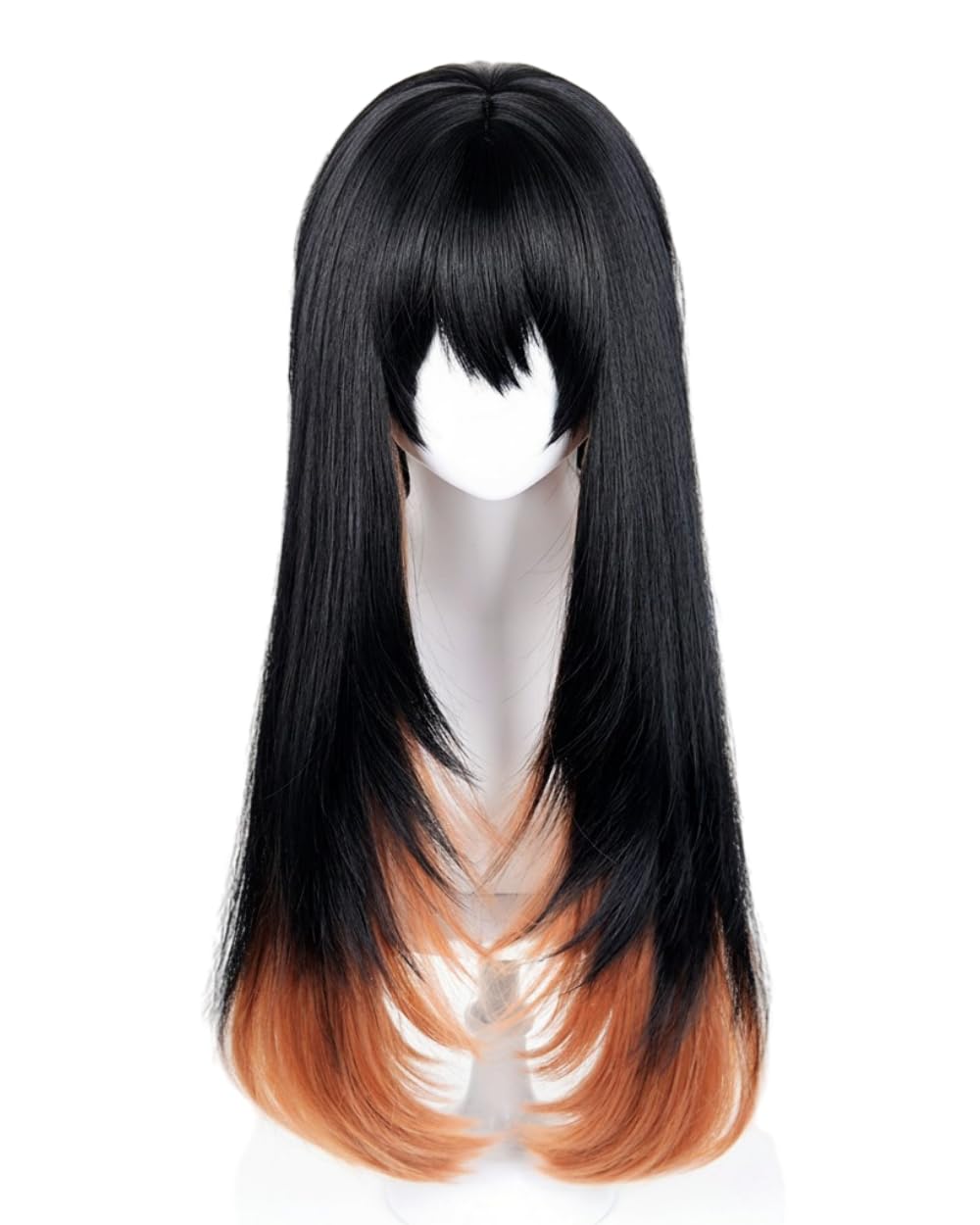 Red Wig with Double Braids for Akuta Riyo Cosplay Long Anime Wig Synthetic Heat Resistant Costume Accessories for Festival & Party, with Wig Cap