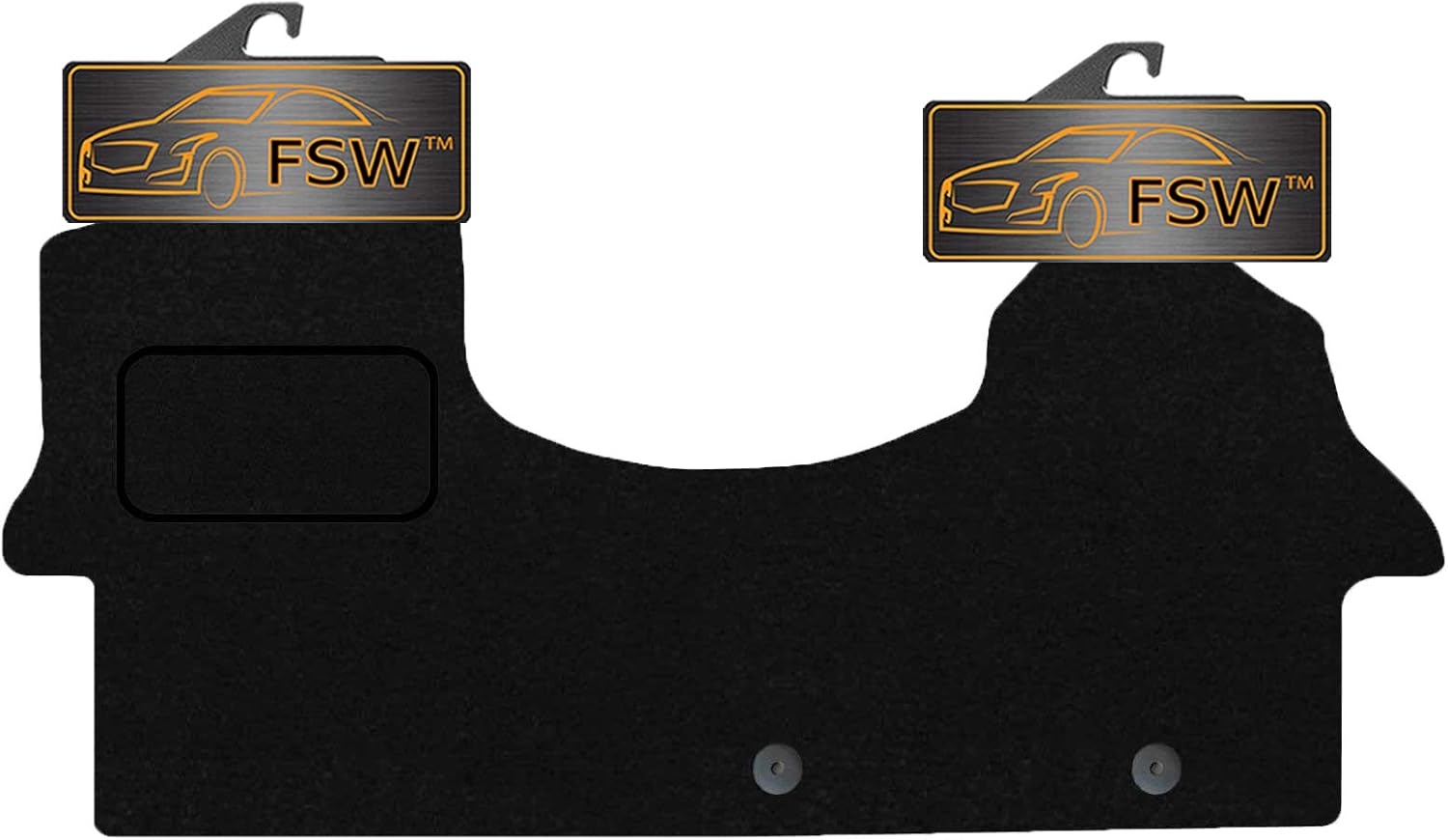 FSW Tailored Van Mats Sprinter 2018ON Black Carpet Van, Non