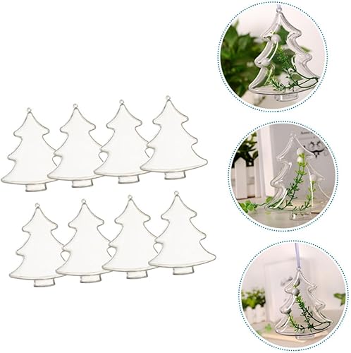 Miniatura 8 de Artibetter Bolas de decoración de árbol de Navidad, bola de Navidad, adorno de bombilla de Navidad, bolas de alcohol de Navidad, decoraciones de