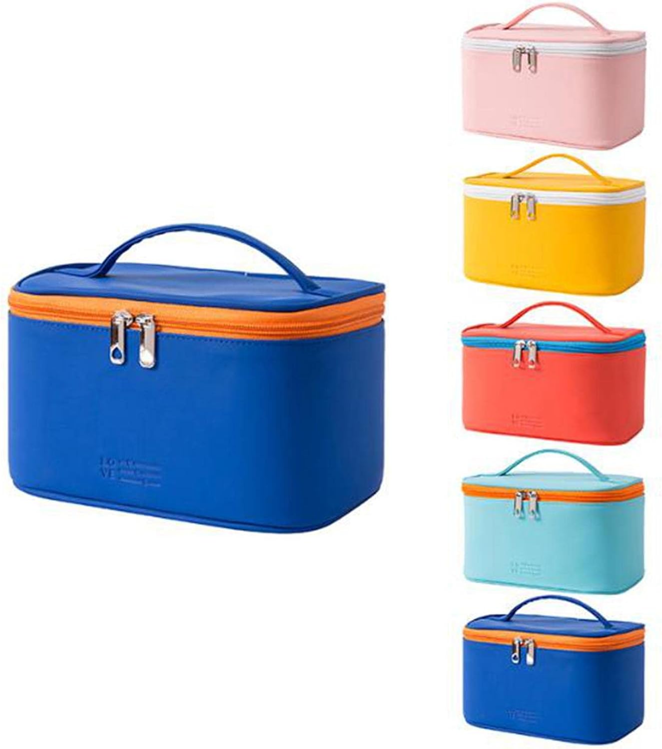 Advanced | Enakshi® Makeup Bag Toiletry Kit Bags Washable with Zipper for Travel Makeup Brushes Blue|Health & Beauty | Makeup | Makeup Bags & Cases 2026 - view 7